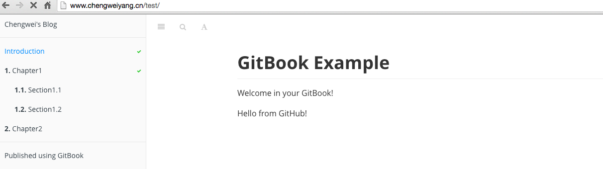 gitbook git-pages